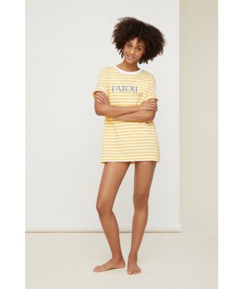 Gestreiftes T-Shirt Patou Plage aus Bio-Baumwolle prix