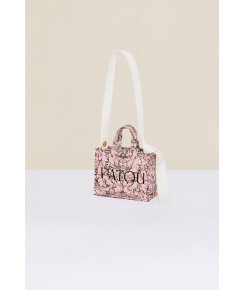 Kleiner Patou Canvas-Shopper aus bedruckter Bio-Baumwolle 2024