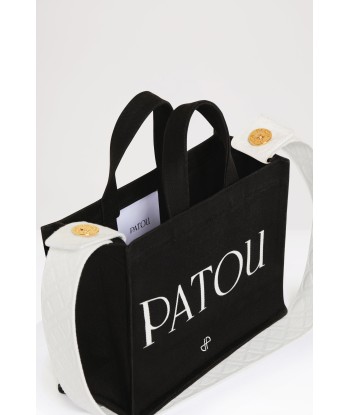 Kleiner Patou Canvas-Shopper aus Bio-Baumwolle destockage