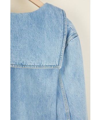 Matrosenhemd aus Bio-Denim En savoir plus