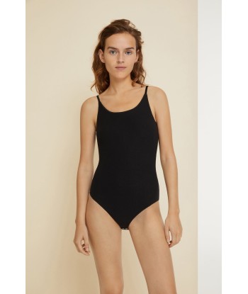 Gerippter Bodysuit aus Bio-Baumwolle vous aussi creer 