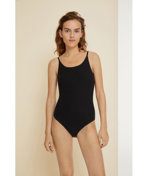 Gerippter Bodysuit aus Bio-Baumwolle vous aussi creer 