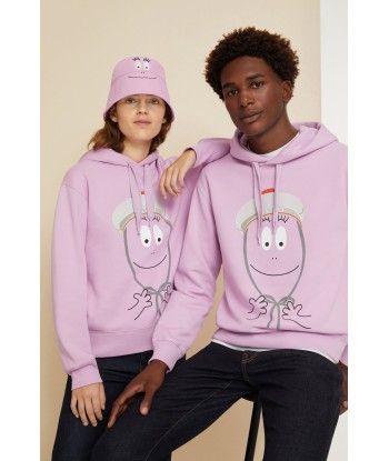 Barbapapa Unisex-Kapuzenpullover aus Bio-Baumwolle de pas cher