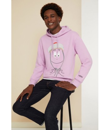 Barbapapa Unisex-Kapuzenpullover aus Bio-Baumwolle de pas cher