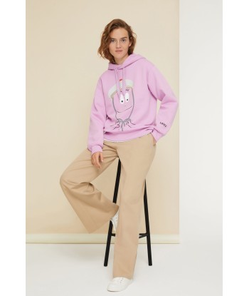 Barbapapa Unisex-Kapuzenpullover aus Bio-Baumwolle de pas cher