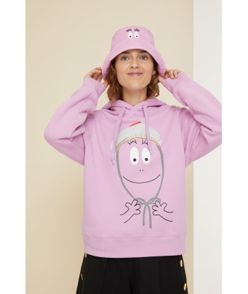 Barbapapa Unisex-Kapuzenpullover aus Bio-Baumwolle de pas cher