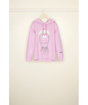 Barbapapa Unisex-Kapuzenpullover aus Bio-Baumwolle de pas cher