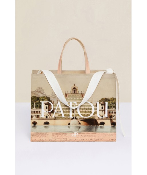 Patou Canvas-Shopper aus bedruckter Bio-Baumwolle Comment ça marche