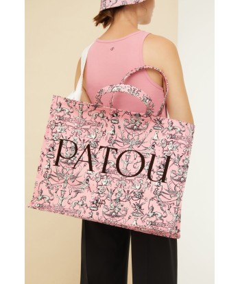 Patou Canvas-Shopper aus bedruckter Bio-Baumwolle Comment ça marche