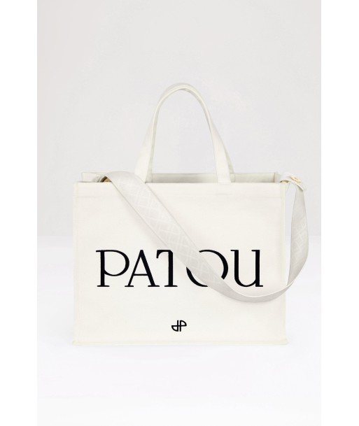 Patou Canvas-Shopper aus Bio-Baumwolle commande en ligne