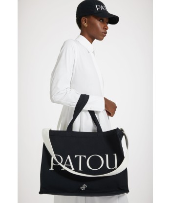 Patou Canvas-Shopper aus Bio-Baumwolle la colonne vertébrale