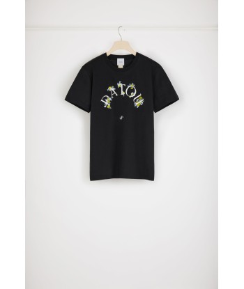 Patou T-Shirt in Blumenoptik aus Bio-Baumwolle du meilleur 