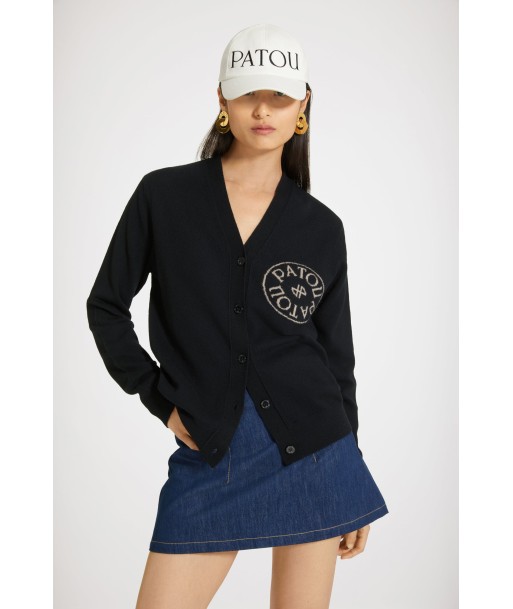 Strickjacke mit Patou Stempel aus Wolle und Kaschmir votre restaurant rapide dans 