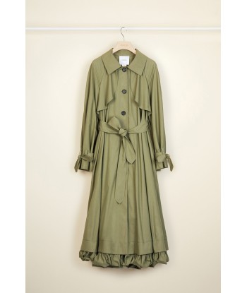 Trench Coat aus Baumwoll-Gabardine Livraison rapide