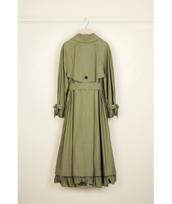 Trench Coat aus Baumwoll-Gabardine Livraison rapide