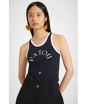 Patou Ringer-Tanktop aus Bio-Baumwolle pas chere