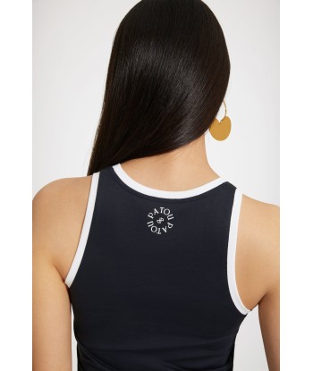 Patou Ringer-Tanktop aus Bio-Baumwolle pas chere