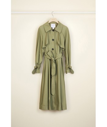 Trench Coat aus Baumwoll-Gabardine Livraison rapide