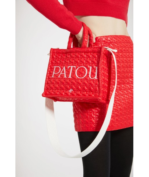 Kleiner Patou Shopper aus umweltfreundlichem, gestepptem Nylon Livraison rapide