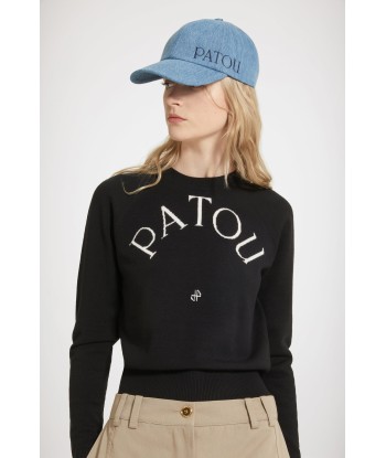 Patou Kappe aus Bio-Baumwolldenim Jusqu'à 80% De Réduction