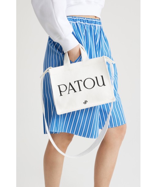 Kleiner Patou-Shopper aus Baumwollcanvas online