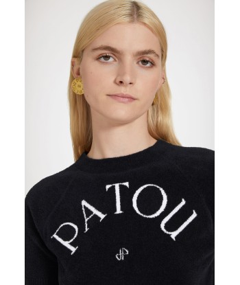 Patou Jacquard-Stricktop aus Baumwollmix En savoir plus