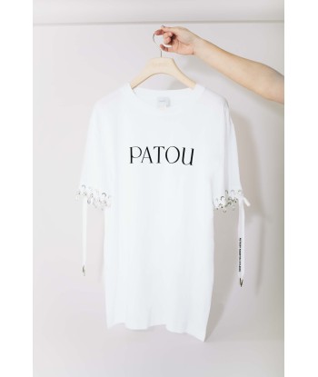 Patou Upcycling Logo-T-Shirt aus Bio-Baumwolle Toutes les collections ici