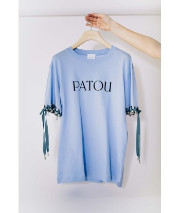 Patou Upcycling Logo-T-Shirt aus Bio-Baumwolle Economisez 