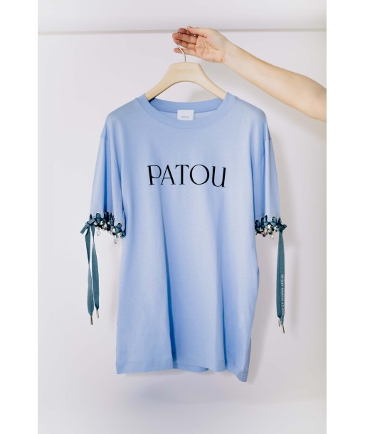 Patou Upcycling Logo-T-Shirt aus Bio-Baumwolle Economisez 