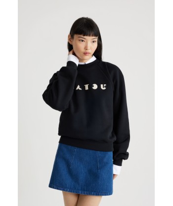 Besticktes Art déco Patou Sweatshirt aus Bio-Baumwolle suggérées chez