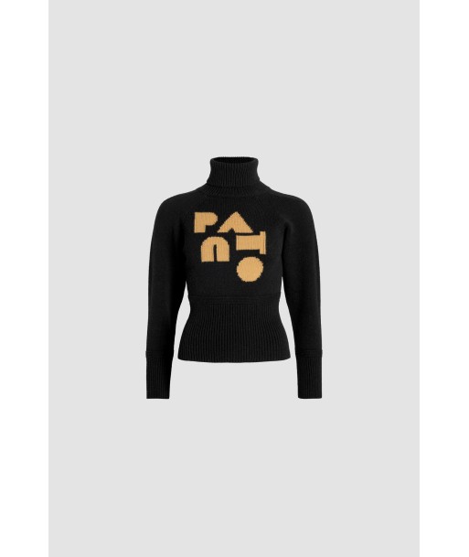 Art déco Patou-Pullover aus nachhaltiger Wolle und Kaschmir sur le site 