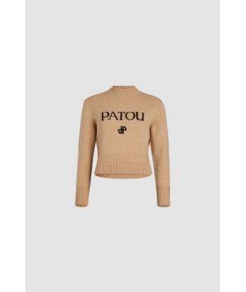 Pullover mit Patou-Intarsien aus nachhaltiger Wolle und Kaschmir à prix réduit toute l'année