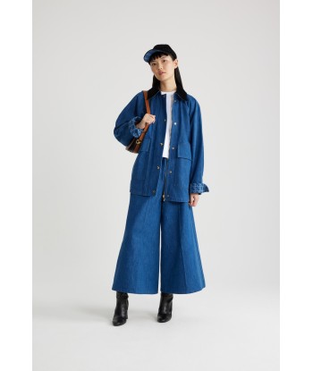 Lässiger Parka aus Bio-Denim pour bénéficier 