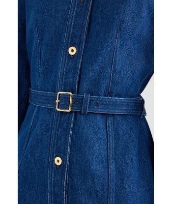 Mini-Hemdkleid aus Bio-Denim france