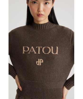 Pullover mit Patou-Intarsien aus nachhaltiger Wolle und Kaschmir de la marque