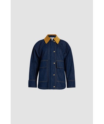 Lässiger Parka aus Bio-Denim À commander