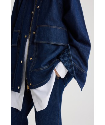 Lässiger Parka aus Bio-Denim À commander