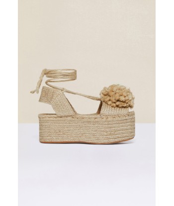 Plateau-Espadrilles mit Pompon Découvrez la collection