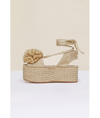 Plateau-Espadrilles mit Pompon Découvrez la collection