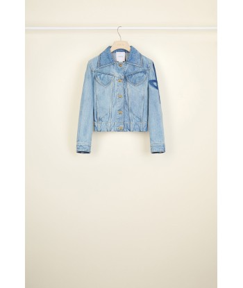 Giacca in denim bio prix pour 