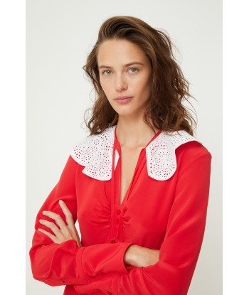 Vestito camicia midi in seta Jusqu'à 80% De Réduction