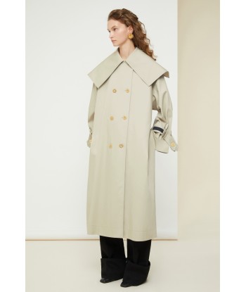 Trench in gabardine bio commande en ligne