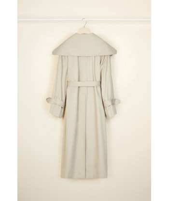 Trench in gabardine bio commande en ligne