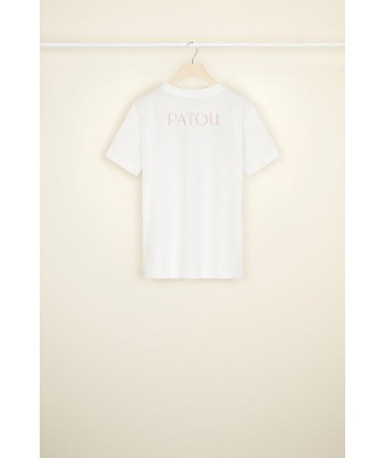 T-shirt in cotone bio con perle prix